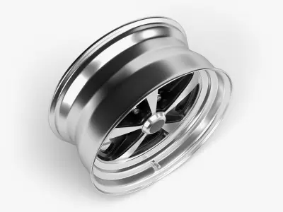 Magnum 500 Wheel Low-poly 3D model