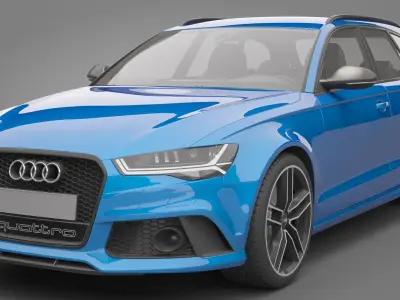 Audi RS6 3D model