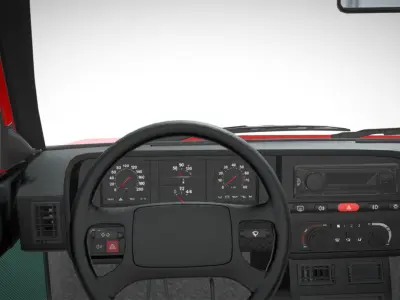 Tofas Dogan SLX for Unity Low-poly 3D model