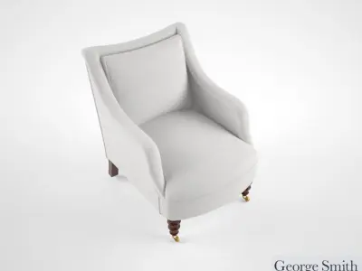 George Smith Fairhill chair 3D model