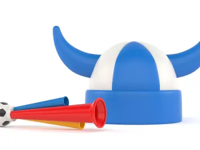 Football Fan Horn 3D model