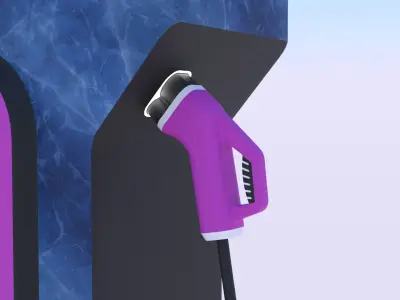 EV charger XXIX PBR 3D model