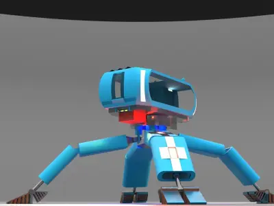 Mobile-Mech Home Free 3D model