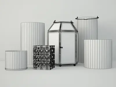 Tealightholders by HM Home 2 3D model