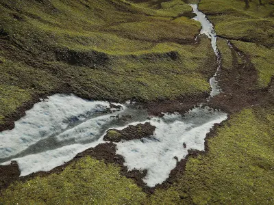 Iceland Mountains Environment - Unity 2017-18-19 Projects 3D model