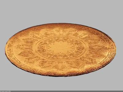 classic Dishes collection Low-poly 3D model