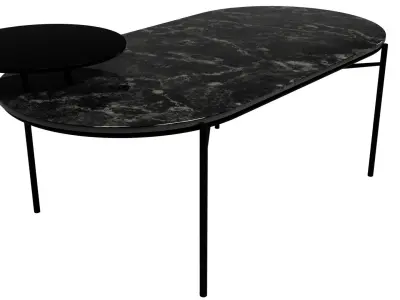 Modern Marble Coffee Table 3D model
