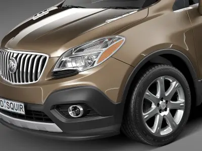 Buick Encore 2013-2016 3D model