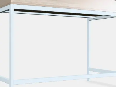 ALEX Desk 39 Low-poly 3D model