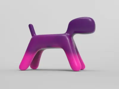 Pety Decor Low-poly 3D model