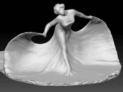 DANCER WOMAN 3D print model