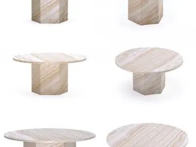 Epic Coffee Table by GUBI 3D model