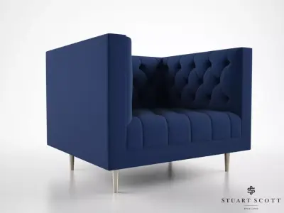 Stuart Scott Flux Armchair 3D model
