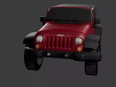 2007 Jeep Wrangler 3D model