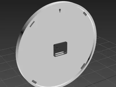 wall watch 4 3D model