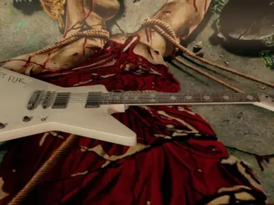 Metallica - Eet Fuk ESP Guitar 3D model