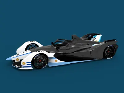 Gen2 Formula E Ready to Print 3D model