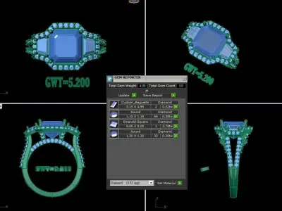 FASION RING 3D model