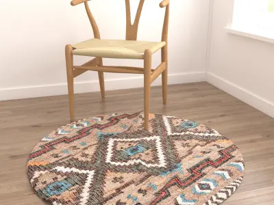 Rugs No 487 Low-poly 3D model