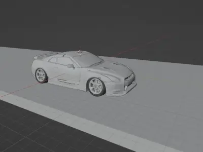 Nissan GT-R R35 3D model