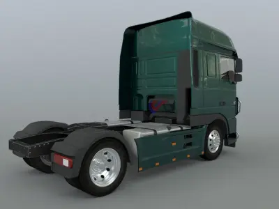 TRUCK DAF XF 106 3D model