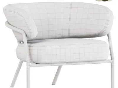 NANI Chair by meridiani 3D model