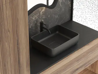 Bathroom furniture-01 3D model