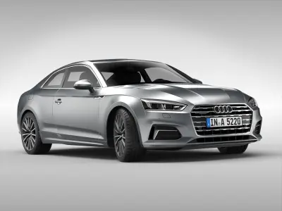 Audi A5 Coupe 2017 3D model