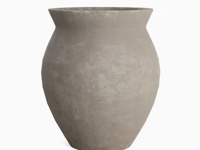 Pottery Cup 01 Low-poly 3D model