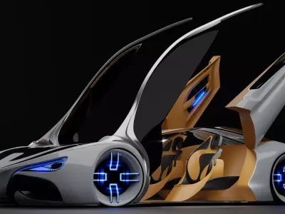 cosmo hypercar 3D model