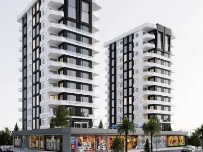 3D Residance Quality Model Low-poly 3D model