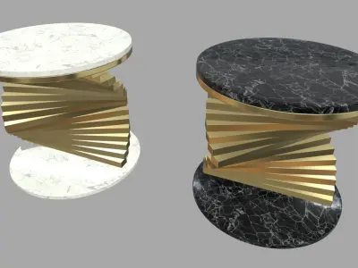 Modern Luxury Table 01 Low-poly 3D model