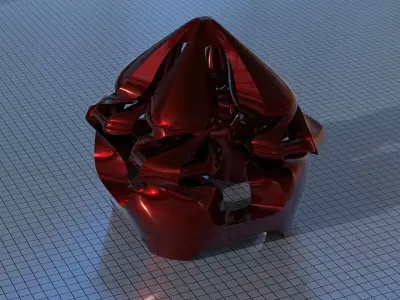 geometric modern art gm17 3D print model