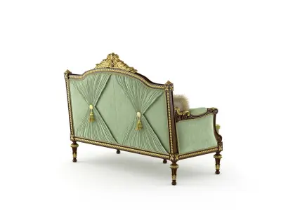 Emerald loveseat by Modenese 3D model