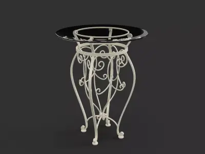 Wrought Coffee Table 3D model