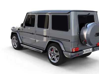 Mercedes Benz G Class Gray 3D model