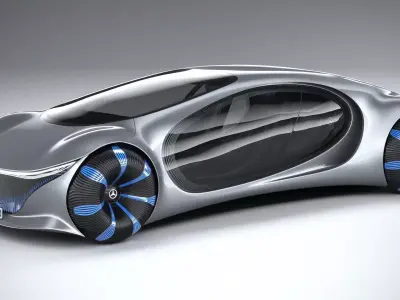 Mercedes Benz Vision Avtr Concept 2020 3D model
