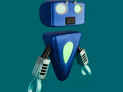 Robo the Robot Free 3D model