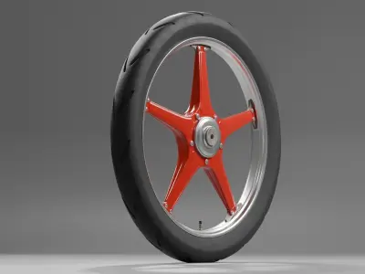 Rim Peugeot 103 Leleu extra 3D model
