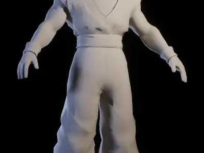 GOKU 3D MODEL  3D model