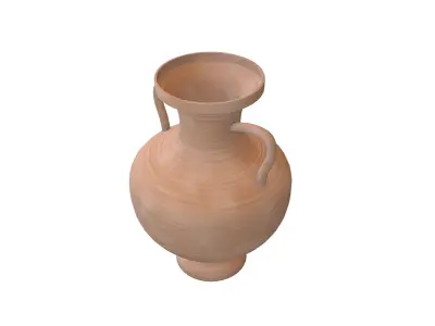 Roman Pottery v2 002 Low-poly 3D model