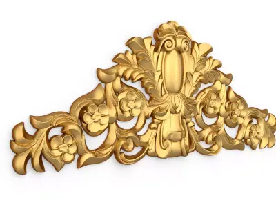 carved classic decorative ornament cnc 3d printing stl 52  3D print model