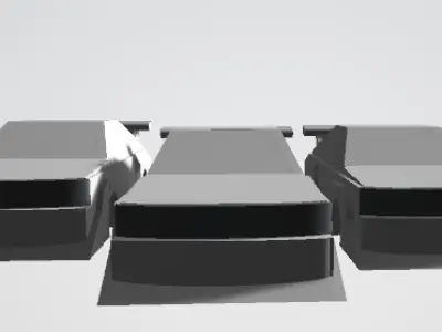 Customizable Car 3D Model Project GRPB SQS1E2 Bundle 3D print model