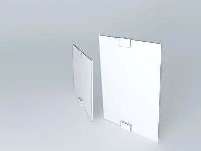 Photo Frame - Glass Translucent Free 3D model
