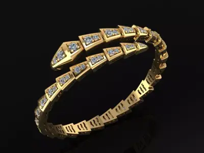 Bvlgari Bracelet  3D print model