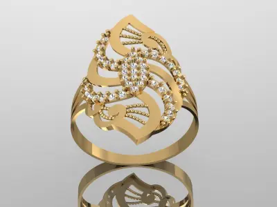 Fancy Ring 3D print model purchase