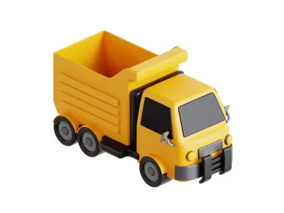 3D Truck 3D model