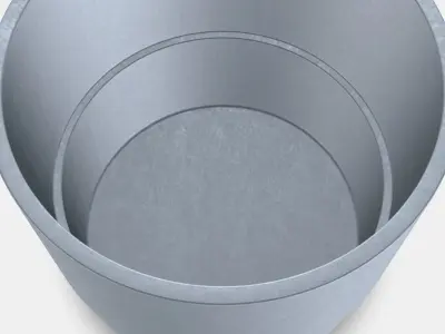 NYPON planter Low-poly 3D model