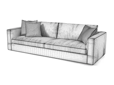 Laguna 3 Seater Sofa 3D model