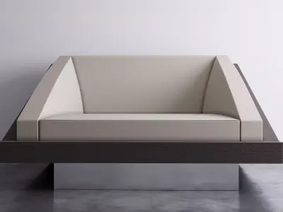 Contemporary geometric sofa chair-high quality 3d model 3D model